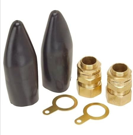 SAFE Brass Cable Gland CW 20L – Armoured Cable Gland for SWA Cable Termination, Brass Body, Industrial Cable Entry Gland for Secure Clamping and Bonding ​​
